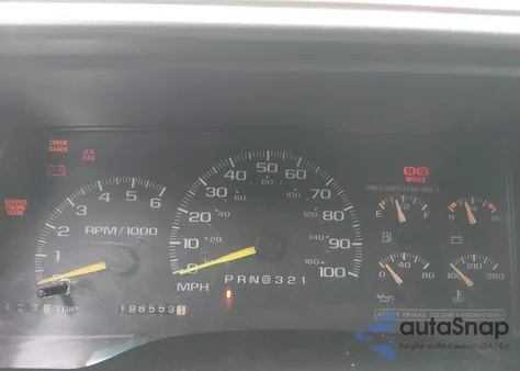 1997 Chevrolet K1500 Fleetside из США, поврежденный, VIN 2GCEK19R4V1111430